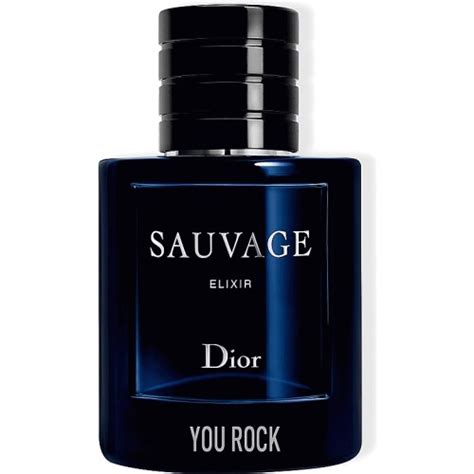 dior sauvage elixir engraved